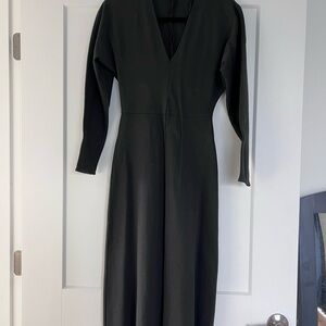 Zara Black Long Sleeve Dress